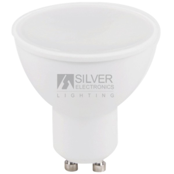 Bombilla led silver electronic eco multi - led dicroica 7w - 44w - gu10 - 3000k - 567 lm - 120º - luz calida - a+