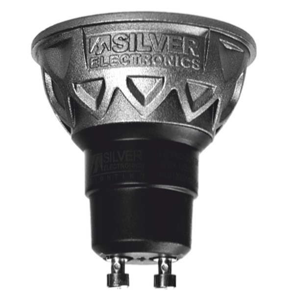 Bombilla led pro silver electronic dicroica 5w - 60w - gu10 - 5000k - 38º - 470 lm - luz blanca - a+