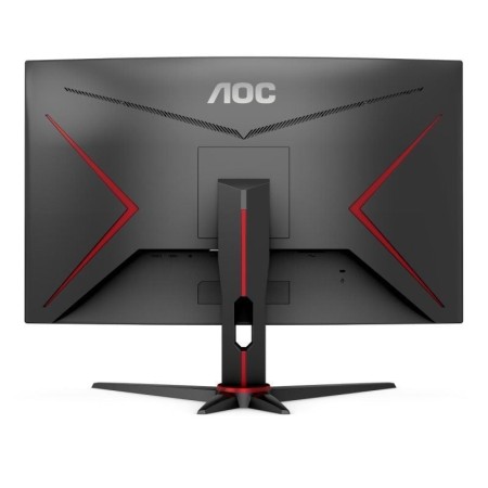 Monitor Gaming Curvo AOC C27G2ZE/BK 27"/ Full HD/ 1ms/ 240Hz/ VA/ Negro y Rojo