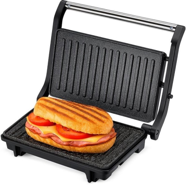 Grill Eléctrico Grunkel GRL-MARBLE/ 1000W/ Tamaño 230*145mm