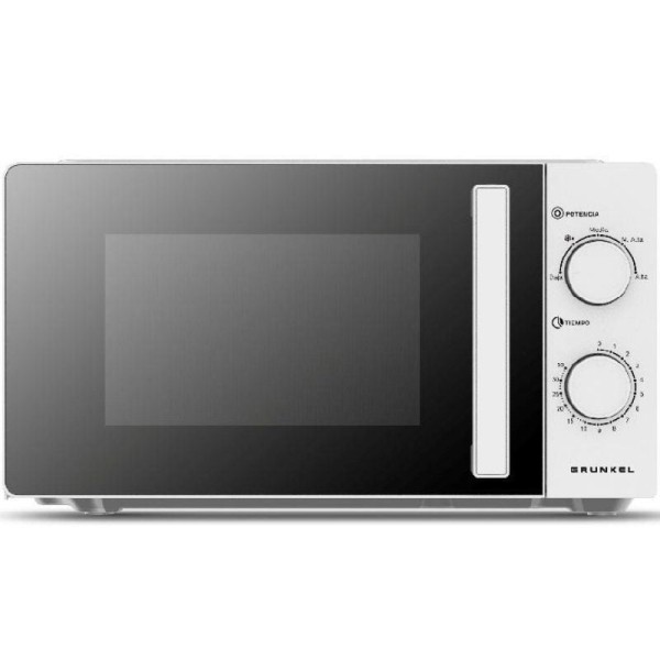 Microondas Grunkel MW-20EASY/ 700W/ Capacidad 20L/ Blanco