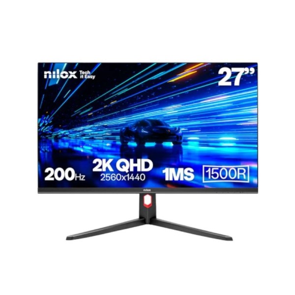 NILOX NXM27CV2K2001 Monitor 27″ 200Hz HDMI DP Curv