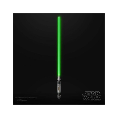 Replica sable de luz hasbro star wars black series force fx elite sabine wren