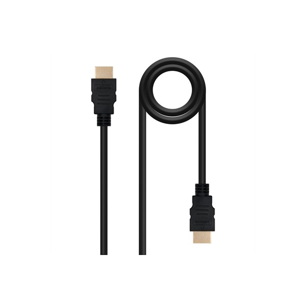 Cable hdmi 1.3 nanocable 1m - macho - macho - negro