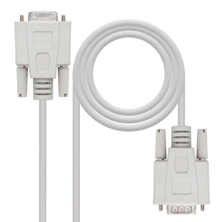 Nanocable Cable Serie Modem DB9/M-DB9/H