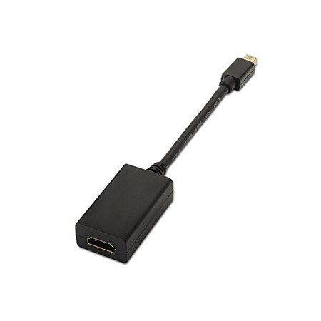 Cable nanocable conversor minidisplay port a hdmi macho - hembra 15cm negro