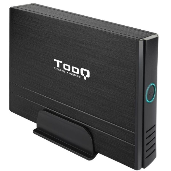Caja Externa para Disco Duro de 3.5″ TooQ TQE-3520B/ USB 2.0
