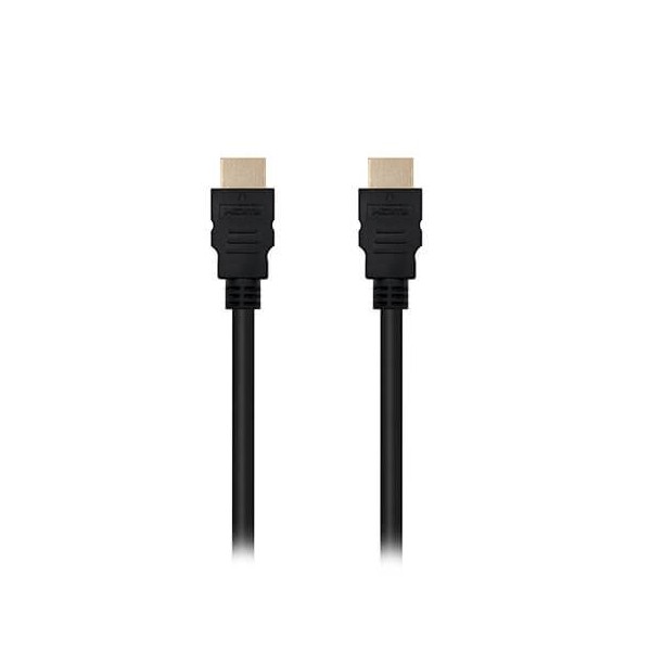 Cable hdmi 2.0 premium tipo a a hdmi tipo a nanocable 3m - macho - macho - alta velocidad - 4k - 18gbps - negro