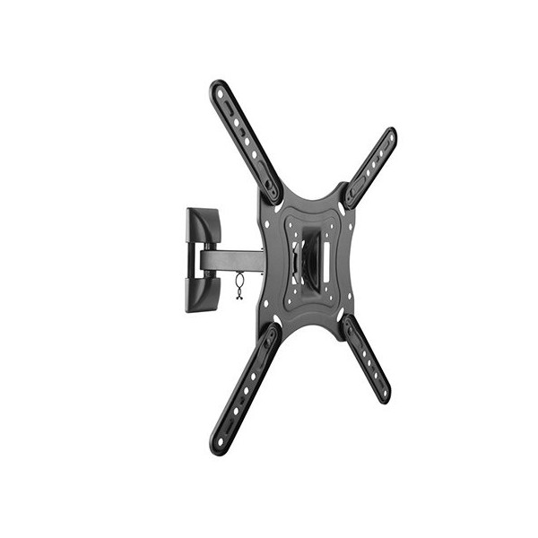 Soporte tv - monitor tooq 23 pulgadas - 55 pulgadas giratorio - inclinable 2 pivotes lp2255tn - b - vesa max 400x400 - inclinaci