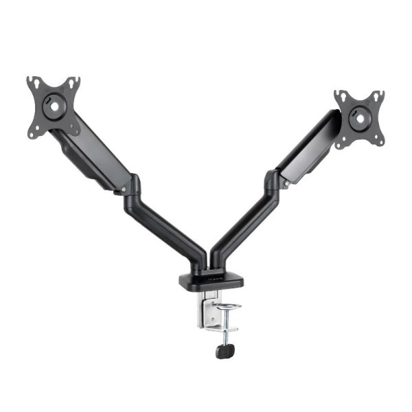 Tooq DB5132TNR-B Soporte mesa 2 brazos 17″-32″