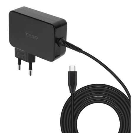 Cargador de portatil tooq tqlc - usbcgan100pd 100w usb - c negro