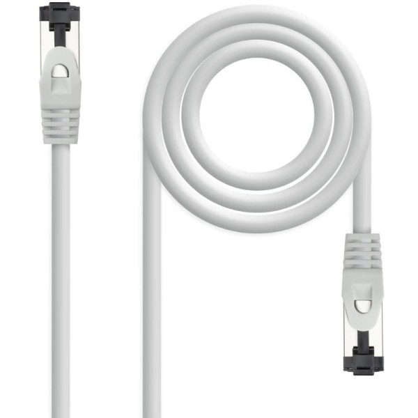 Cable de Red RJ45 SSTP Nanocable 10.20.2002 Cat.8.1/ 2m/ Gris