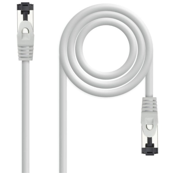 Cable de Red RJ45 SSTP Nanocable 10.20.2007 Cat.8.1/ 7m/ Gris