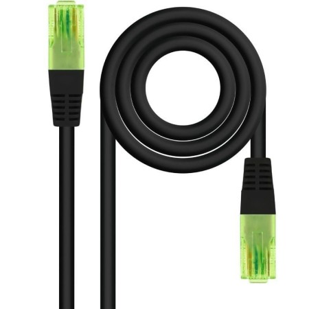 Cable de Red RJ45 UTP Nanocable 10.20.1403-BK Cat.6/ 3m/ Negro