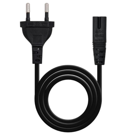 Nanocable Cable Alim. Forma 8 CEE7/16/M-C7/H, 2M