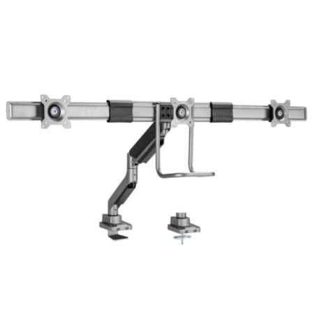 Soporte mesa equip vesa hasta 32 pulgadas 100x100 max 6kg triple pantalla