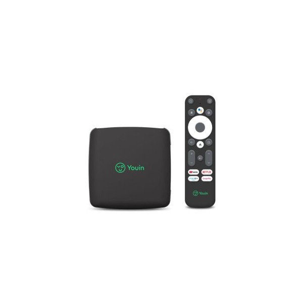 RECEPTOR YOU-BOX YOUIN Android TV 12 2Gb DDR3 32GB USB-C USB-A 3.0 Ethernet