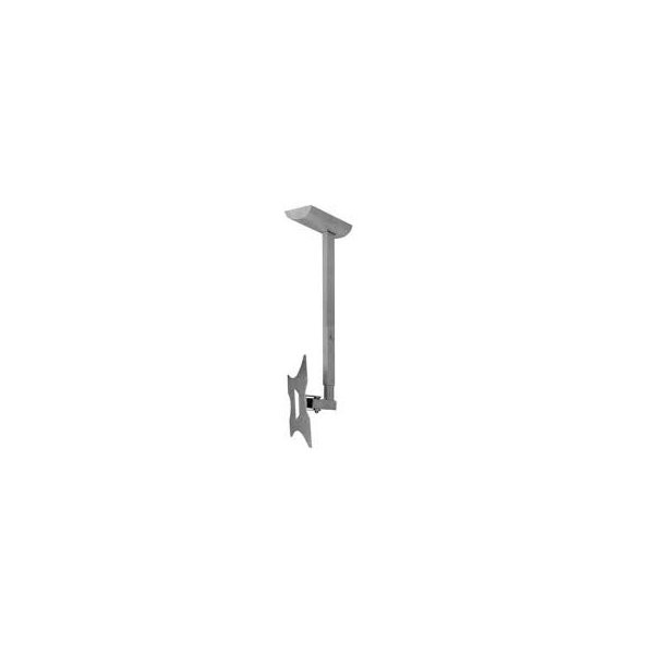 SOPORTE DE TECHO DTI LCD-1530 PARA PANTALLA 10-30″ ORIENTACION VERTI. +-20§ GIRO 190§ VESA 50/ 75/ 1