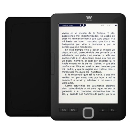 Libro electrónico Ebook Woxter Scriba 195/ 6″/ tinta electrónica/ Negro