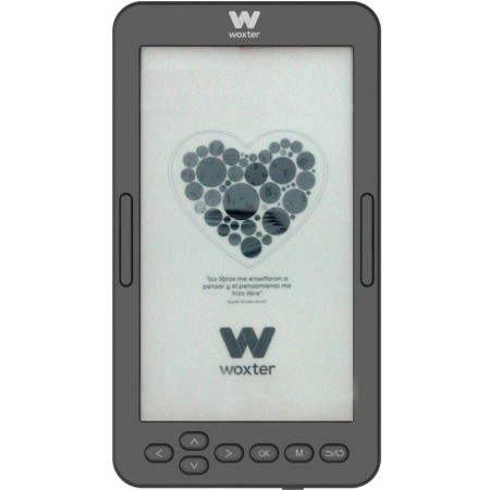 Libro Electrónico Ebook Woxter Scriba 195 S/ 4.7″/ Tinta Electrónica/ Negro