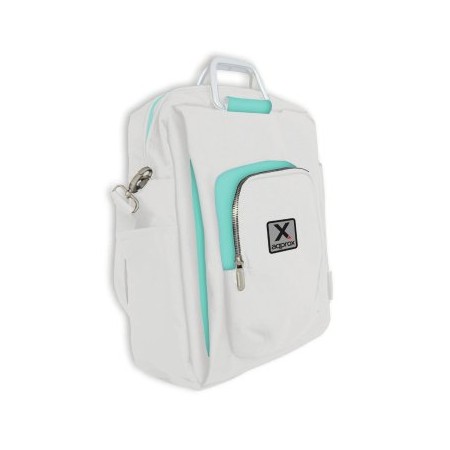 MOCHILA DE PORTATIL 15.6″APPROX DISEÑO EN COLOR BLANCO/AZUL APPROX