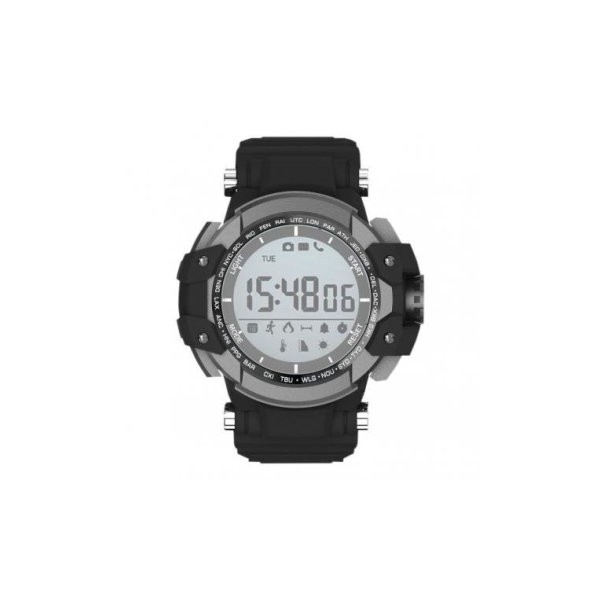 RELOJ INTELIGENTE DEPORTIVO BILLOW XS15BK ANTI-SHOCK IP68 BT 4.0 G-SENSOR PILA INTERNA 12 MESES NEG
