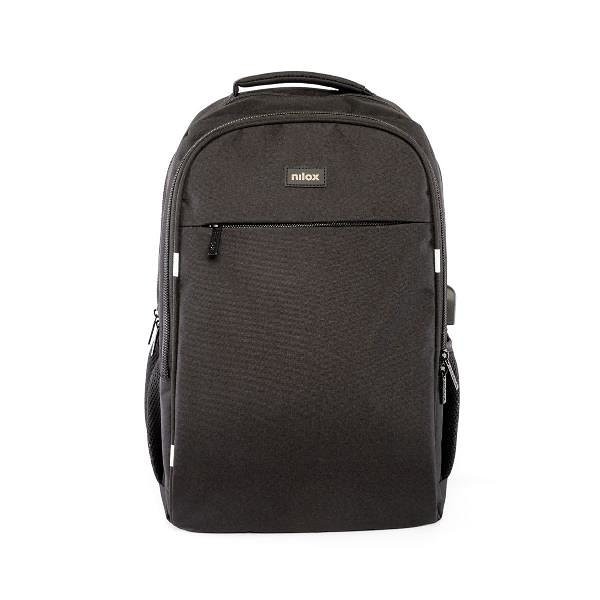 Mochila nilox style 15.6 pulgadas negro