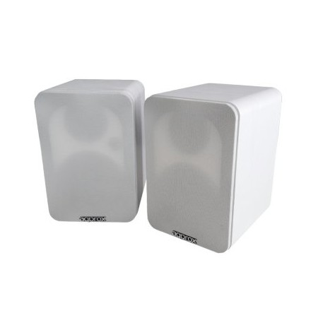 ALTAVOCES 2.0 BLUETOOTH AUTOAMPLIFICADOS APPROX APPSPK02WH 30W POR CANAL BT5.0 RCA OPTICAL COAXIAL U