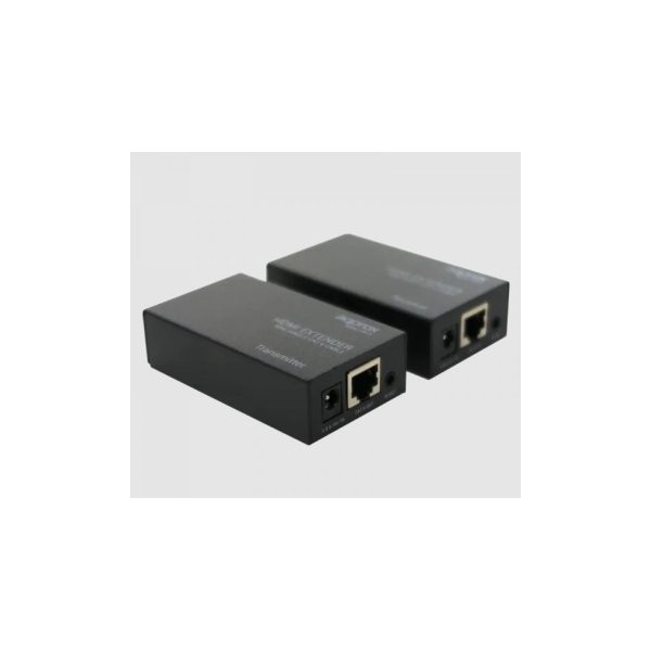 EXTENSOR HDMI CON CABLE RJ45 CAT 6 (30m) APPROX SOPORTA RESOLUCIONES 1080P, 3D Y SONIDO DTS Y DOLBY