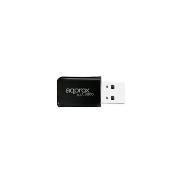USB WIFI 6 Y BLUETOOTH APPROX APPUSB900 BT 5.4 WIFI 6 HASTA 900Mbps