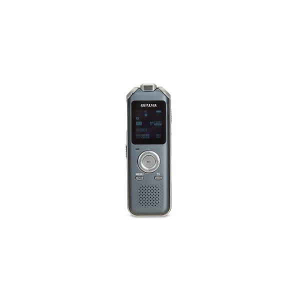 GRABADORA DE VOZ AIWA DVR-M700 16GB 275h MICROSD LCD RADIO BATERIA LITIO