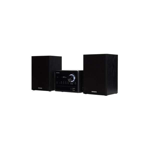 MICRO CADENA DE MUSICA AIWA MSBTU-300 BLUETOOTH 4.2 REPRODUCTOR DE CD / USB RADIO FM 2 ALTAVOCES 10+