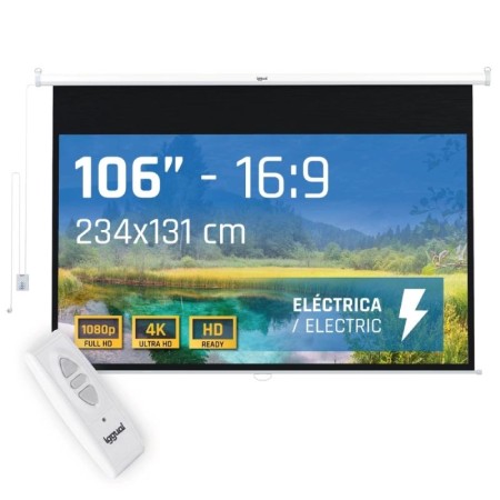 iggual Pantalla eléctrica 16:9 106″ 234x131 cm