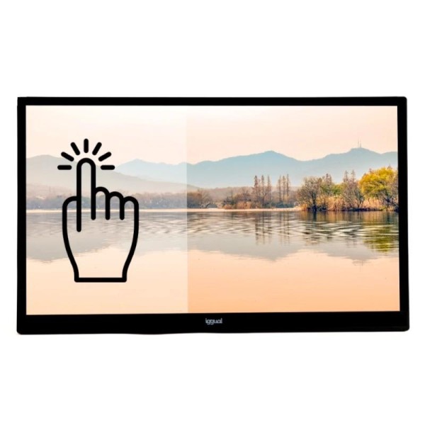 iggual Monitor LED táctil capacitivo FHD 27″ IP65