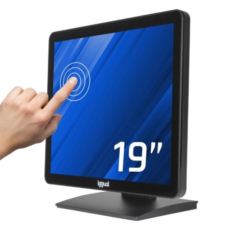 iggual Monitor táctil capacitivo 19″ VGA HDMI USB