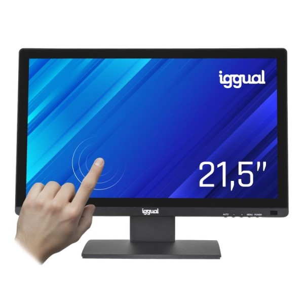 iggual Monitor táctil capacitivo 21,5″ 16:9 FHD