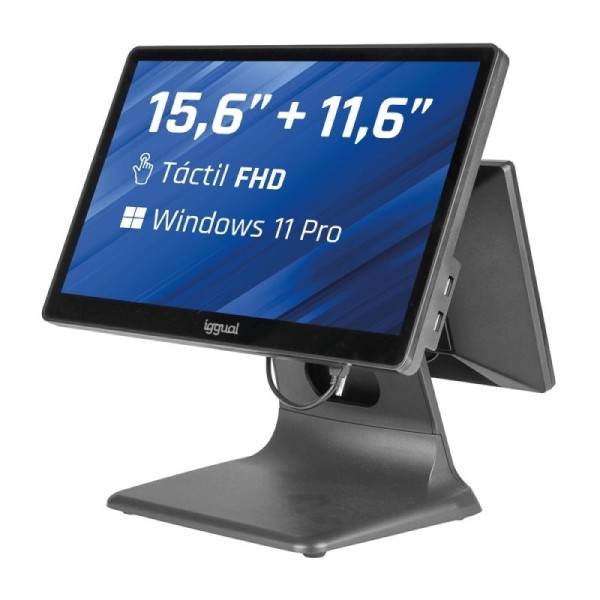 iggual TPV dual 15,6″ 11,6″ 16:9 N100 8+256GB W11
