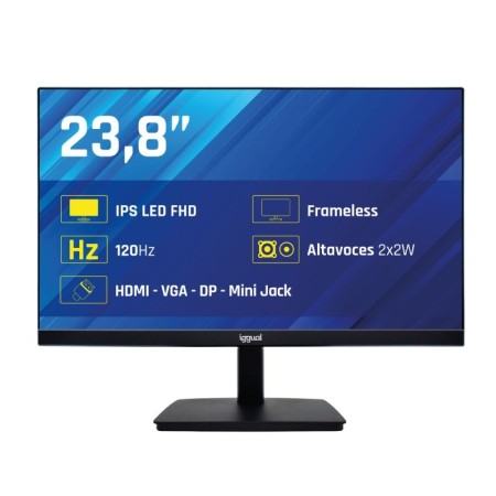 iggual Monitor 24″ 120Hz 1ms MM VESA Mini PC