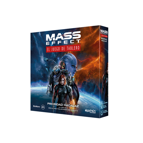 Juego de mesa mass effect: el juego de tablero