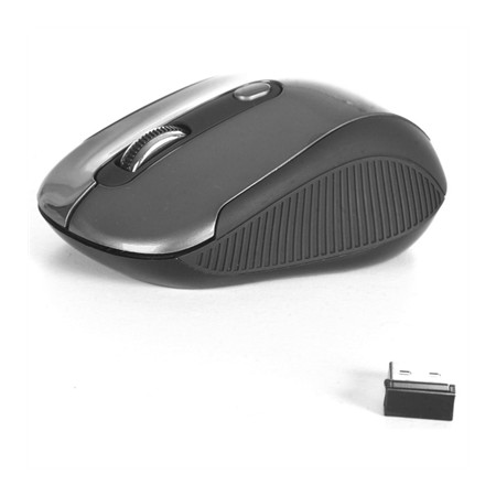 Raton inalambrico ngs haze - 2.4ghz - optico - 800 - 1600dpi - 3 botones - nano receptor usb