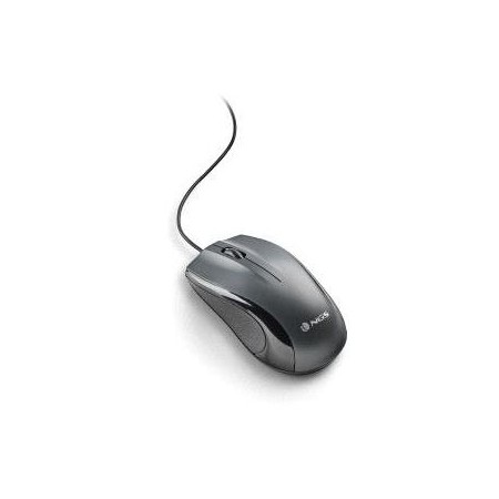 MOUSE NGS MUSK LASER CON CABLE DE 1200 DPI USB AMBIDIESTROS NEGRO