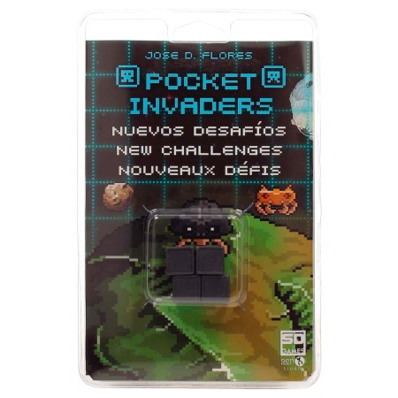 Juego de mesa pocket invaders tercera edicion nuevos desafios pegi 8