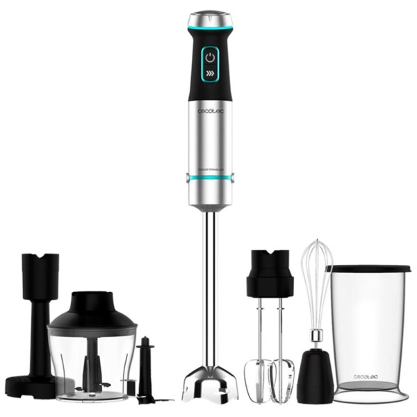 Batidora de mano cecotec titan black 1200xl perfec 1200w