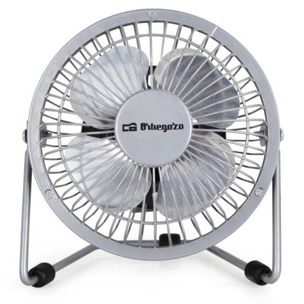 Ventilador de Sobremesa Orbegozo PW 1025/ 2.5W/ 4 Aspas/ 1 Velocidad