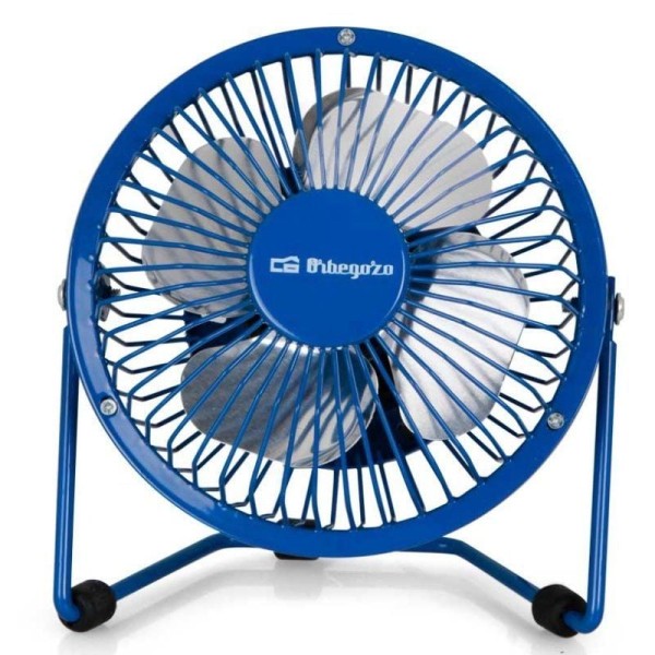 Ventilador de Sobremesa Orbegozo PW 1026/ 2.5W/ 4 Aspas/ 1 Velocidad