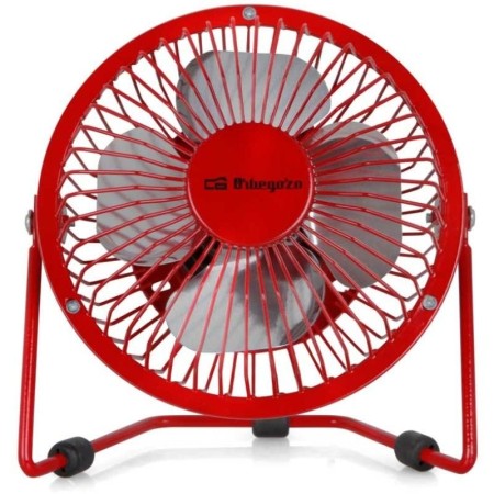 Ventilador de Sobremesa Orbegozo PW 1027/ 2.5W/ 4 Aspas/ 1 Velocidad