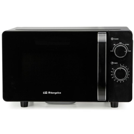 Microondas Orbegozo MI 2061 CE/ 700W/ Capacidad 20L/ Negro