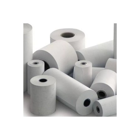 PACK DE 8 ROLLOS DE PAPEL TERMICO DE 80x80mm LIBRE DE BISFENOL A