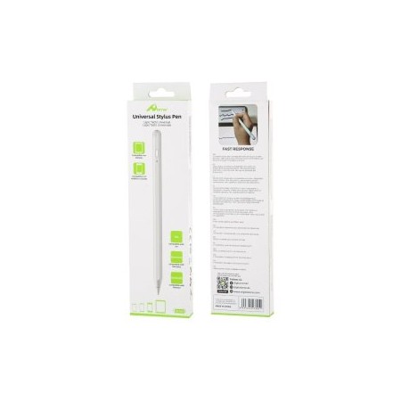 LAPIZ TACTIL DIGITAL OME DK-3051 UNIVERSAL PARA COMPATIBILIDAD IOS ANDROID HARMONY BLANCO