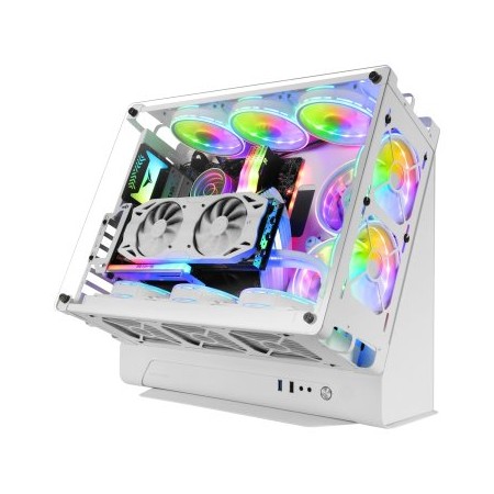 Caja ordenador mars gaming mcz mcb black diseño custom premium sistema modular usb3.0 x1 - usb2.0 x1 - hd audio + mic sin fuente